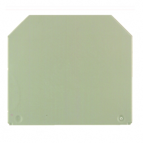 Weidmüller WAP 16+35 WTW 2.5-10 Abschluss- und Zwischenplatte (Klemmen), Abschlussplatte, 56 mm x 1.5 mm,