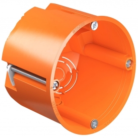 Kaiser 9064-02 Hollow wall can T62mm, Device connection box Orange
