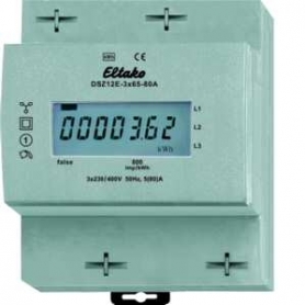 Eltako DSZ15DE3x80A three-phase counter