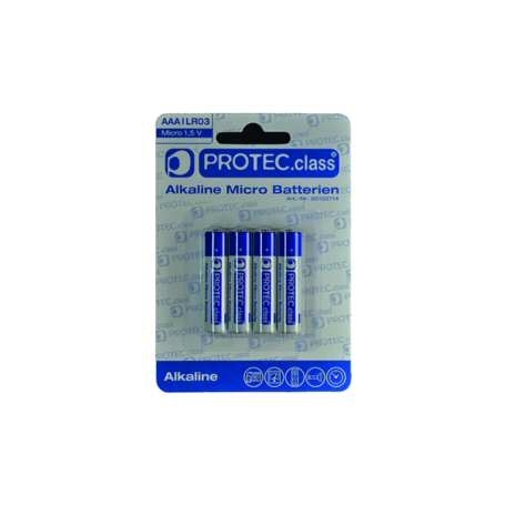 PROTEC.class PBAT AAA Micro Batterien 4er Blister