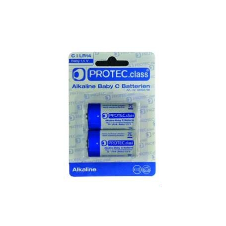 PROTEC.class PBAT C Baby Batterien 2er Blister