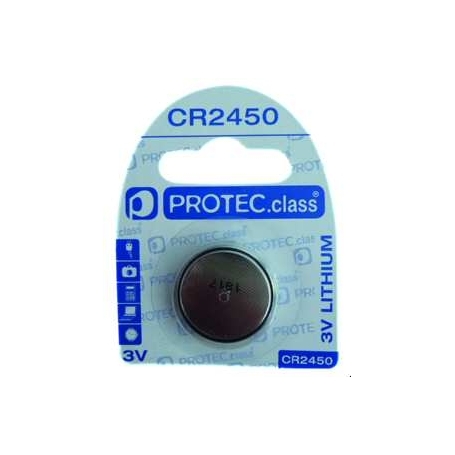 PROTEC.class PKZ50R CR2450 Batterie Lithium 3V 630mAh