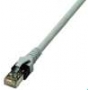PROTEC.net Ppk6a grey patch cable ISO RJ45 grey 50 m