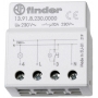 Finder 139182300000 Interruptor de potencia, pequeño diseño para UP-Dose, electrónico, 1 más cerca 10 A, para 230 V AC