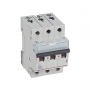Legrand 403405 TX3 Leitungsschutzschalter B-Charakteristik, 32A, 3-polig, 6kA, 400VAC, 3TE
