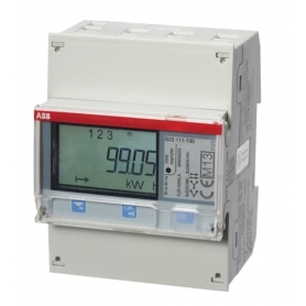 ABB 2CMA100163R1000 B23 111-100 three-phase counter “steel”, 3 phases, direct connection 65A