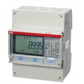 ABB 2CMA100165R1000 B23 113-100 three-phase counter, M-bus “steel”, 3 phases, direct connection 65A