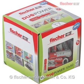 Fischer 535456 Universaldübel DUOPOWER 10X50 LD – 50 Stück