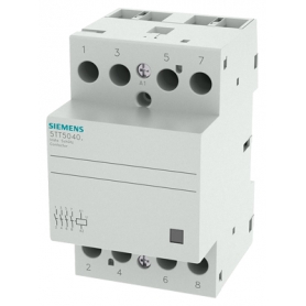 Siemens 5TT5040-0 INSTA zaščitnik z 4 ključavnice stik za AC 230V, 400V 40A upravljanje AC 230V DC 220V