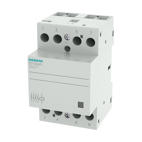 Siemens 5TT5040-0 INSTA s 4 zámky Kontakt pre AC 230V, 400V 40A ovládanie AC 230V DC 220V