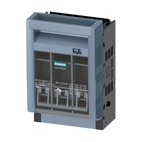 Siemens 3NP1123-1CA20 zaštitni raspršivač 3NP1, 3-pol, NH000, 160 A