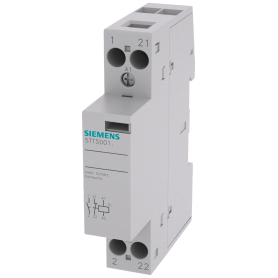Siemens 5TT5801-0 contactor INSTA con 1 más cerca y 1 más abierto, contacto para AC 230V, 400V 20A control AC 230V