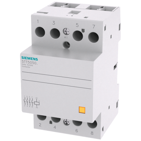 Siemens 5TT5050-0 INSTA zaštitnik s 4 ključa kontakt za AC 230V, 400V 63A upravljanje AC 230V DC 220V