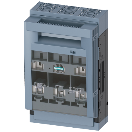 Siemens 3NP1143-1DA10 3NP1, 3-pin, NH1, 250 A, for construction and installation ...