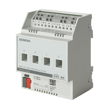 Siemens 5WG1534-1DB31 Accionador de conmutador 4xAC230V 16/20