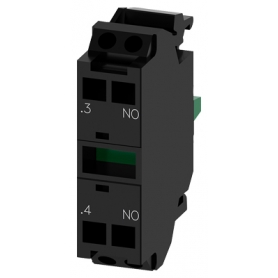Siemens 3SU1400-1AA10-3BA0 Contact module with 1 switching element, 1S