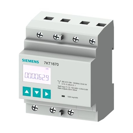 Siemens 7KT1670 SENTRON mérőműszer
