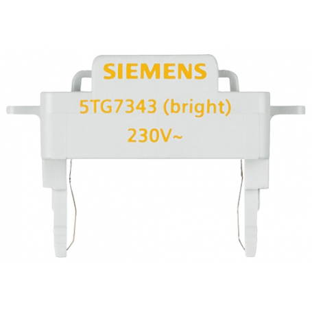 Siemens 5TG7343 DELTA switch and probe LED light insert super bright 230V/50Hz, orange