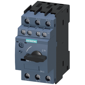 Siemens 3RV2011-1GA15 Leistungsschalter, S00, Mo Class 10, A-ausl. 4,5-6,3A, N-ausl. 82A