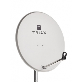 Triax SAT Spiegel Offset-Parabolantenne, Stahl, hellgrau 80cmTDS 78 H-1 - 120722