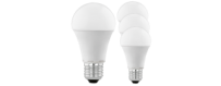 Ampoules E27 E14 GU10 lampes à économie d'énergie LED