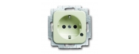 SCHUKO® socket insert with LED control light
