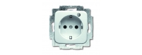 SCHUKO® socket insert, with overvoltage protection